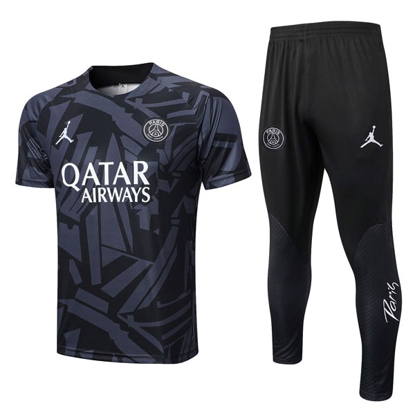 Entrenamiento PSG Conjunto Completo 2022/2023 Gris Negro